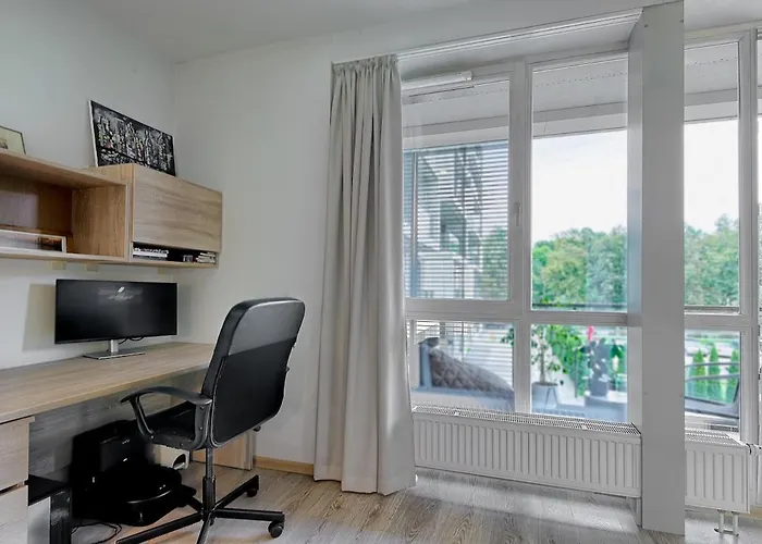 Lejlighed Spacious 2 Bedroom In Vilnius